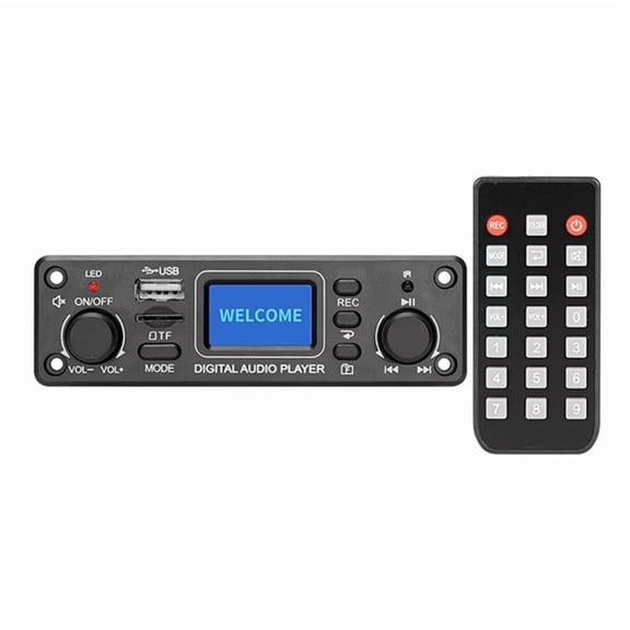 Tpm119A Tpm119B Dc12V-18V Portable Digital Audio Player Mp3 Decoder Board Usb/Sd/Aux/Optical/Bluetooth Player B