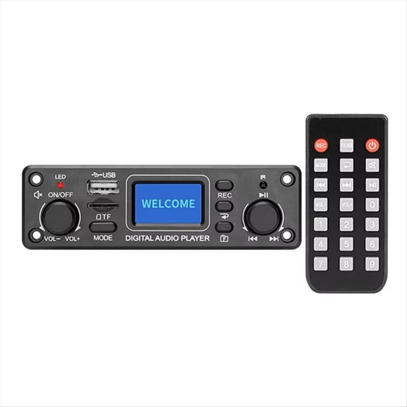 Tpm119A Tpm119B Dc12V-18V Portable Digital Audio Player Mp3 Decoder Board Usb/Sd/Aux/Optical/Bluetooth Player B