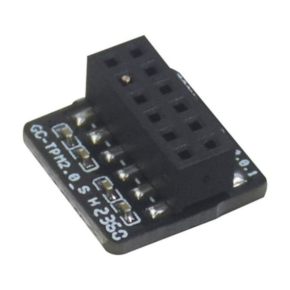 Tpm2.0 Encryption Security Module 1220Pin LPC Remote Card Motherboard TPM Module Replacement for Computer