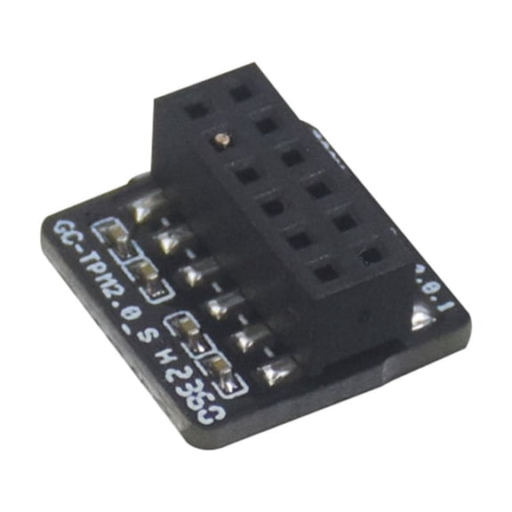 Tpm2.0 Encryption Security Module 1220Pin LPC Remote Card Motherboard TPM Module Replacement for Computer
