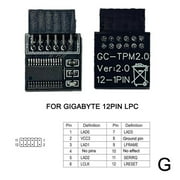 Tpm2.0 Security Module Supports Multi-brand Motherboards 20-1pin 12 14 1 Y1M0