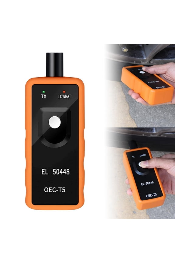 Tpms Reset Tool, Gm Tpms Relearn Tool, El-50448 Tpms Relearn Tool, Tire Pressure Monitoring System Reset Tool, 6X2.5 Inch Oect5 Tx Lowbat El50448 Device for Quick Tpms Tire