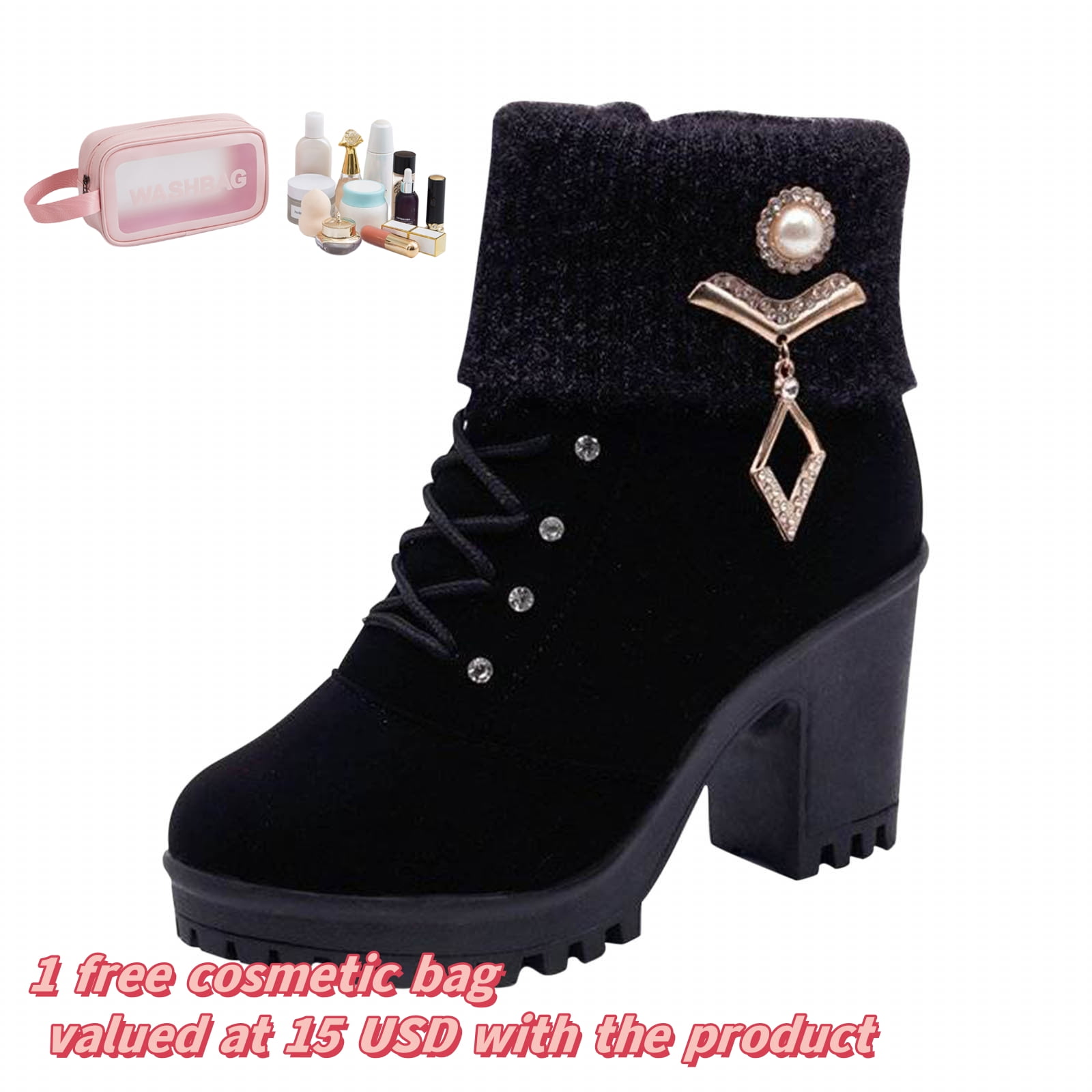 high heel ankle boots for girls