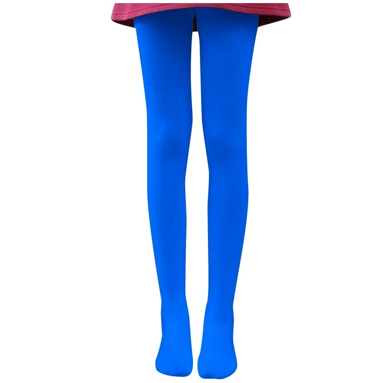 Opaque Tights Adult Blue Opaque Tights Adult Blue