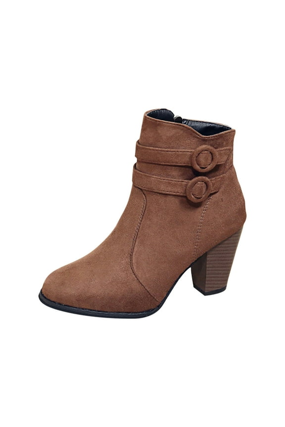 Womens Winter Boots Pink Women Boots Booties Peak Toe High Heel Knee-High Easter Womens Comfort Boots