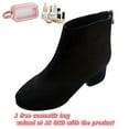 thumbnail image 1 of Tponi Womens Winter Boots Women Boots Low Heel Womens Square Toe Boots Round Toe Mid Heel Ankle-High Vacation Womens Comfort Boots, 1 of 6