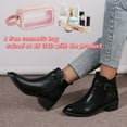 thumbnail image 1 of Tponi Womens Work Boots Shoes Women Boots Boots Peak Toe High Heel Ankle-High Cocktail & Party Work Boots, 1 of 7
