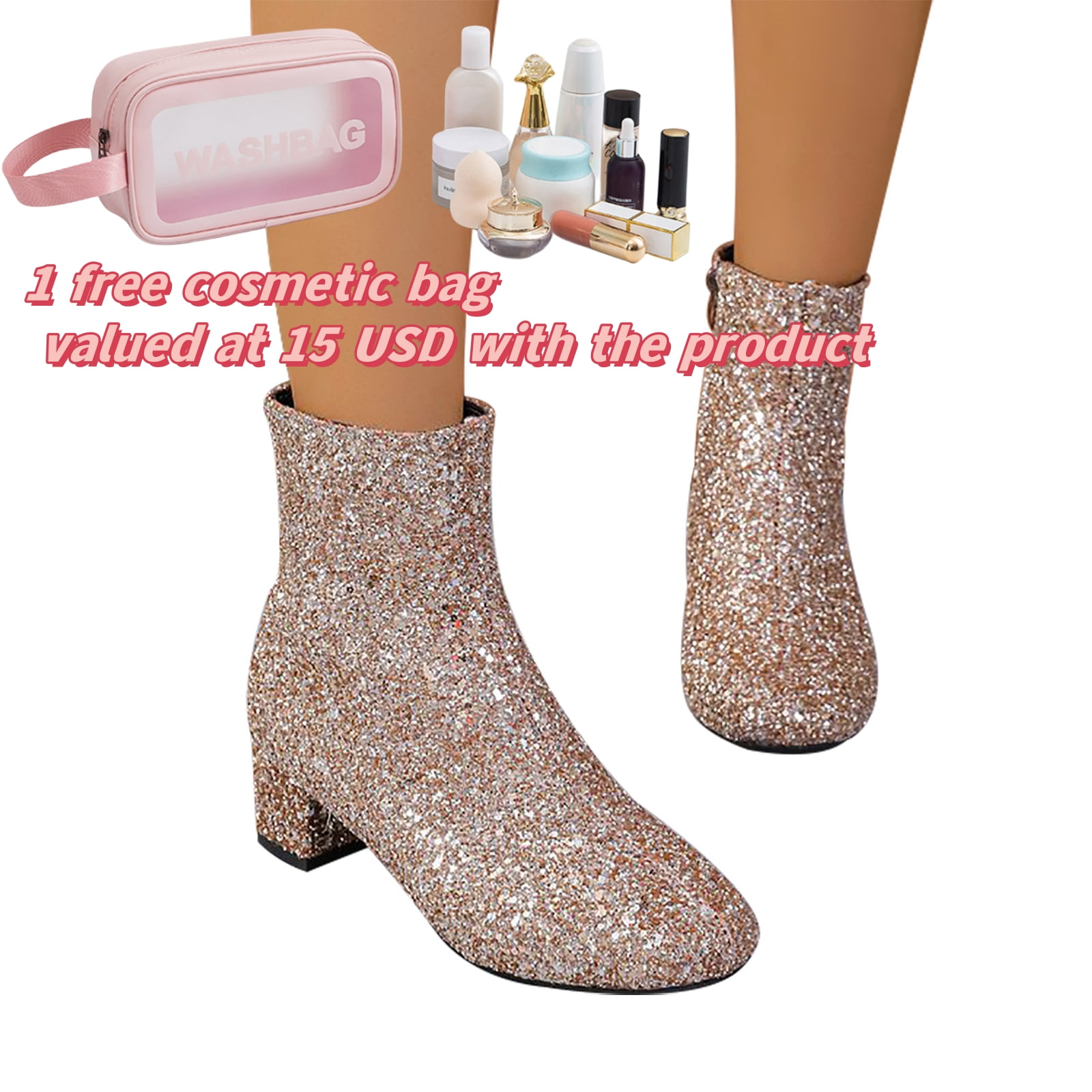 Tponi womens winter boots clearance Women Boots Clearance Under S51