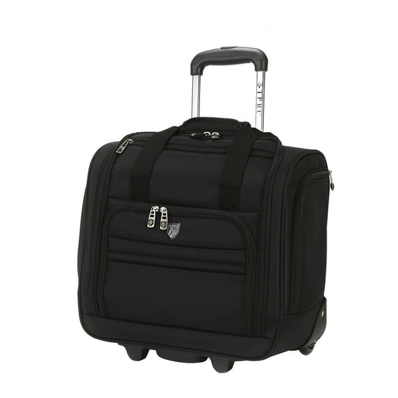 Tprc 16" Rolling Underseat Carry-on Luggage Black