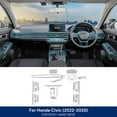 thumbnail image 1 of Tpu Film Car Interior Sticker Dashboard Screen Protection Film Car Transparent for Honda 11th Civic Hybrid Version 2022-2025﻿., 1 of 8