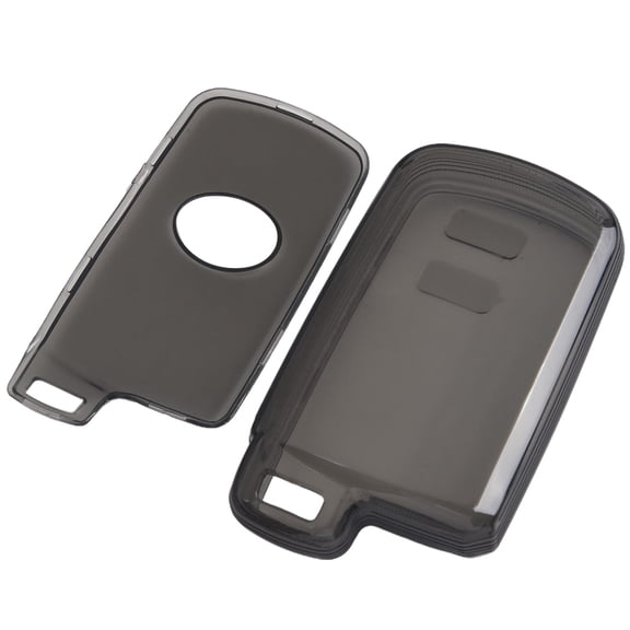 Tpu Key Fob Holder For Toyota For Corolla Lightweight Transparent Black Fangkenuo