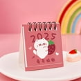 Tpzfurit 2025 Mini Desktop Calendar - Portable Triangular Design ...