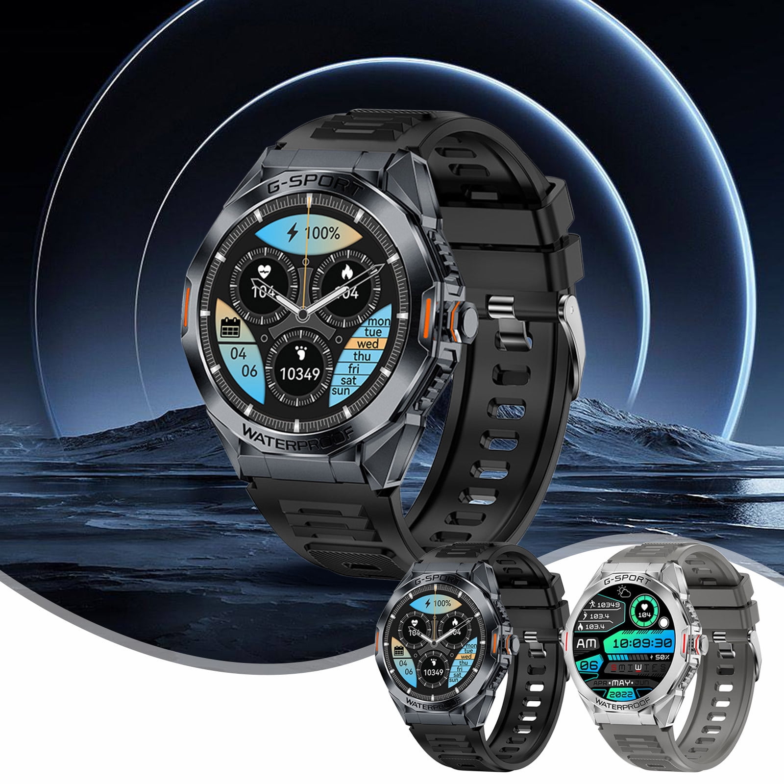 Christmas Clearance Tpzfurit HD Smart Sports Watch with Advanced ...