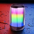 Tpzfurit Premium Wireless Bluetooth 5.0 Speaker with 360° LED Effects