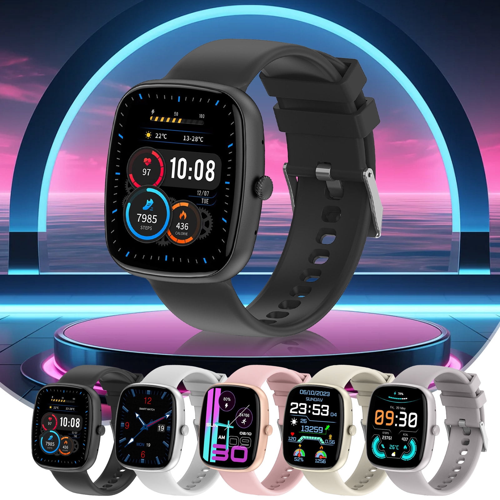 Christmas Clearance Tpzfurit Smart Sports Watch - Advanced Bluetooth ...