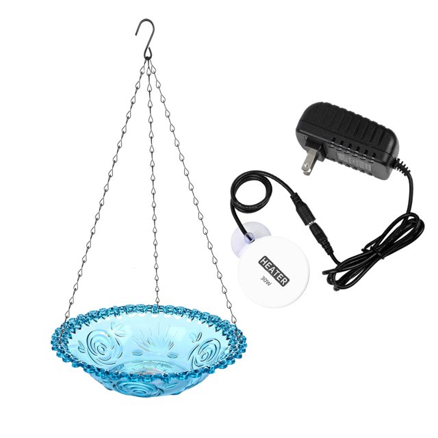 Tpzfurit Winter Heated Birdbath Durable, WeatherResistant Birdbath