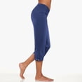 thumbnail image 1 of Tqcoqu Capris for Women with Pockets,Golf Pants 7/8 High Waisted Stretch Pull On Ankle Business Casual Travel Athletic Work,Blue Women's S-XXXL, 1 of 9