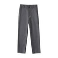 thumbnail image 1 of Tqyyweavej Boys Dress Pants School Uniform Golf Pants Adjustable Waist Twill Chino Pant Kids School Uniform Clothes Size 3-16Years, 1 of 3