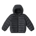 thumbnail image 1 of Tqyyweavej Hooded Puffer Jackets for Boys and Girls Lightweight and Packable Autumn and Winter Coat, Warm and Comfy Outerwear (2-14Years), 1 of 6