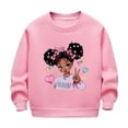 thumbnail image 1 of Tqyyweavej Little Girls Sweatshirts Cotton Long Sleeve Crewneck Pullover Toddler Kids Cute Printed Fall Winter Warm Shirt Sweater Tops 2-12 Years, 1 of 5