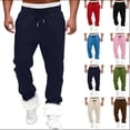thumbnail image 1 of Tqyyweavej Mens Sweatpants Fleece Drawstring Cottom Pants Casual Active Athletic Workout Sweat Pants Joggers for Men(S-3XL), 1 of 8