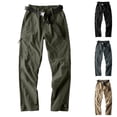 thumbnail image 1 of Tqyyweavej Ripstop Cargo Pants for Men Plus Size Quick Dry Waterproof Tactical Hiking Pants Breathable Outdoor Pants with Multi Pockets (No Belt) S-5XL, 1 of 9