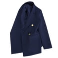 thumbnail image 1 of Tqyyweavej Womens Casual Blazer Jacket Long Sleeve Open Front Work Office Blazer Lapel Button Jacket Business Office Work Suit, 1 of 3