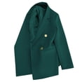 thumbnail image 1 of Tqyyweavej Womens Casual Blazer Jacket Long Sleeve Open Front Work Office Blazer Lapel Button Jacket Business Office Work Suit, 1 of 3