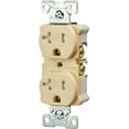 thumbnail image 1 of TR 20A COMM DUPLEX RECEPTACLE, 1 of 1