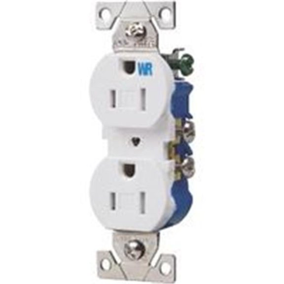 Tr & Wr 15A Duplex Receptacle TWR270W