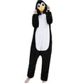 thumbnail image 1 of Très Chic Mailanda Penguin Onesie Pajamas for Adult Unisex Sleepwear for Women and Men, 1 of 7