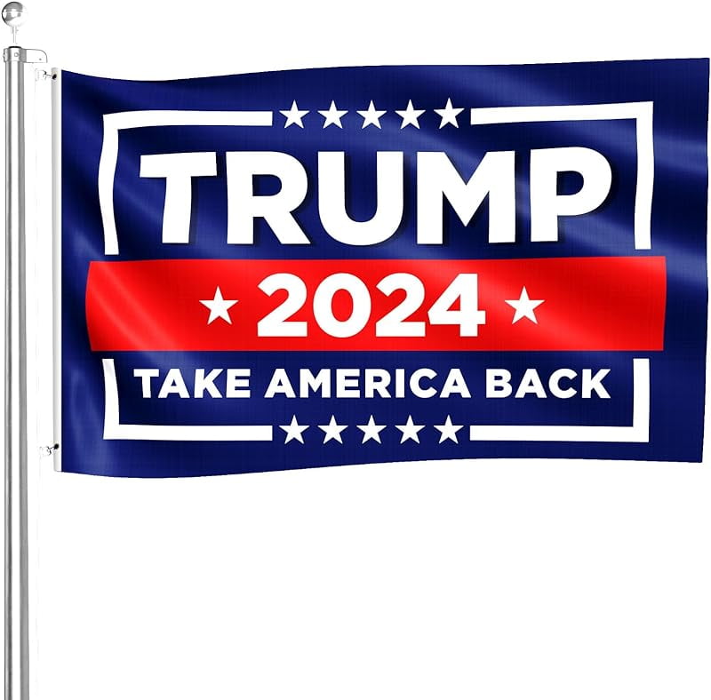 Tr Ump 2024 Flag 3x5 Ft - Donald Trump Flags, 2024 Take America Back 