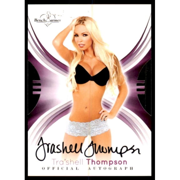 Tra'shell Thompson Card 2014 Bench Warmer Autograph #73