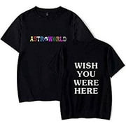 Tra.vis SCO.tt Astro-World T-Shirt for Men Black X-Large