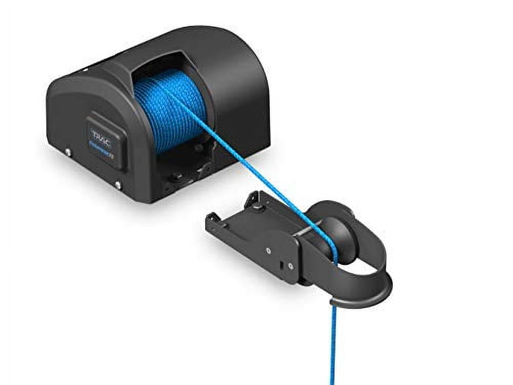 Trac Outdoors Fisherman 25-G3 Electric Anchor Winch - Anchors Up to 25 lb. - Includes 100-feet of Pre-Wound Anchor Rope with Use (69002)