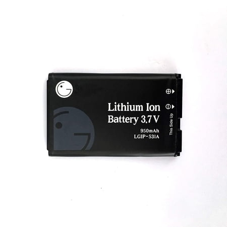 TracFone LG 237C 440G 500G Replacement Battery LG-IP531A