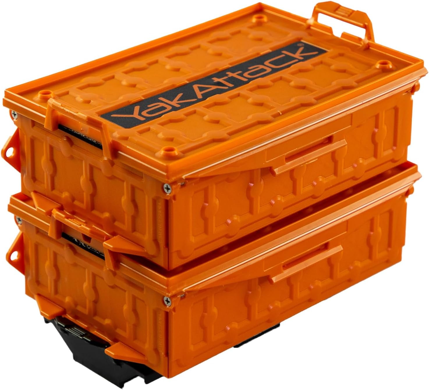 Quick File Storage Box TracPack Stackable Quick Access Secure Storage Box 2-Pack - Walmart.com