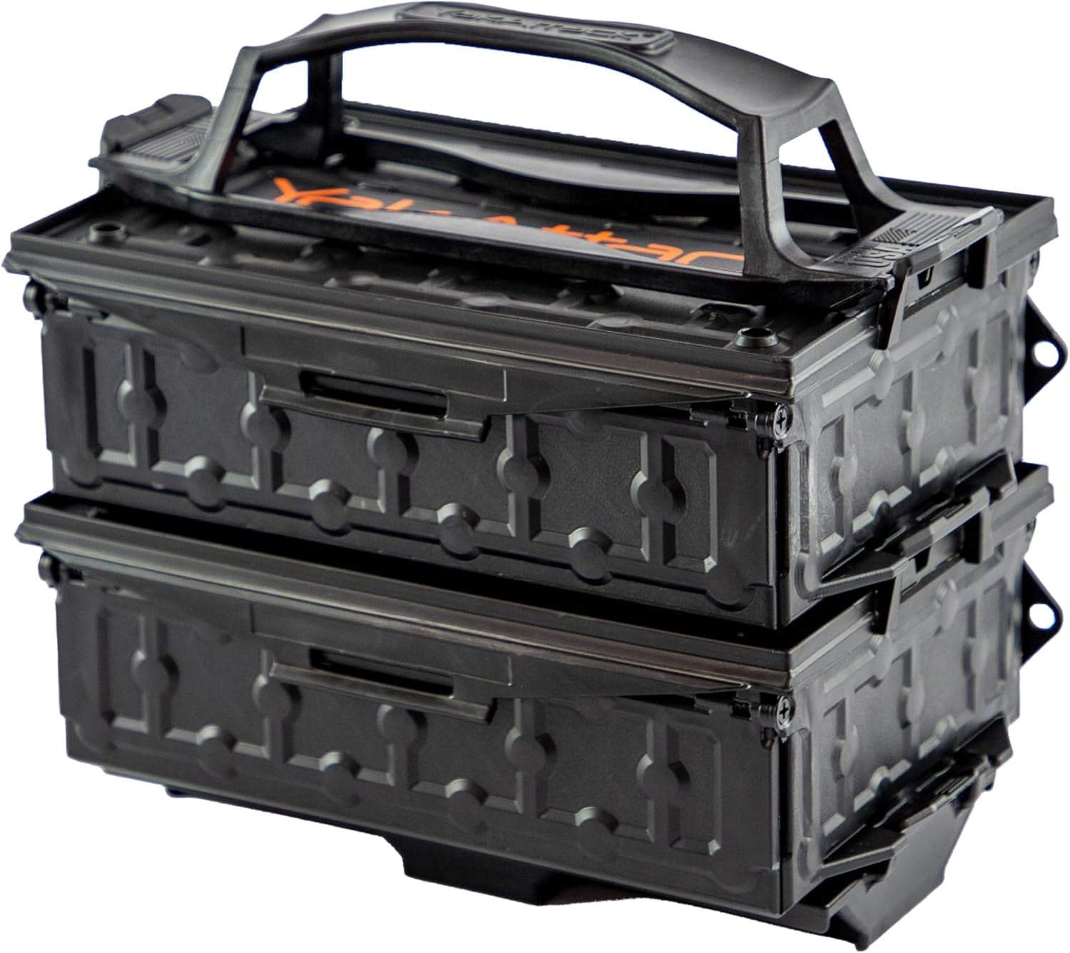 TracPak Quick Release Stackable Storage Boxes with Interior Trays ...