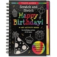 thumbnail image 1 of Trace-Along Scratch and Sketch Happy Birthday! Scratch and Sketch Trace-Along: An Art Activity Book for Birthday Artists of All Ages, (Paperback), 1 of 5