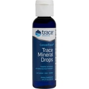 Trace Minerals ConcenTrace Drops | Full Spectrum Minerals | Ionic Liquid Magnesium, Chloride, Potassium | Low Sodium | Energy, Electrolytes, Hydration | 24 Day Supply, 2 fl oz (Pack of 1)