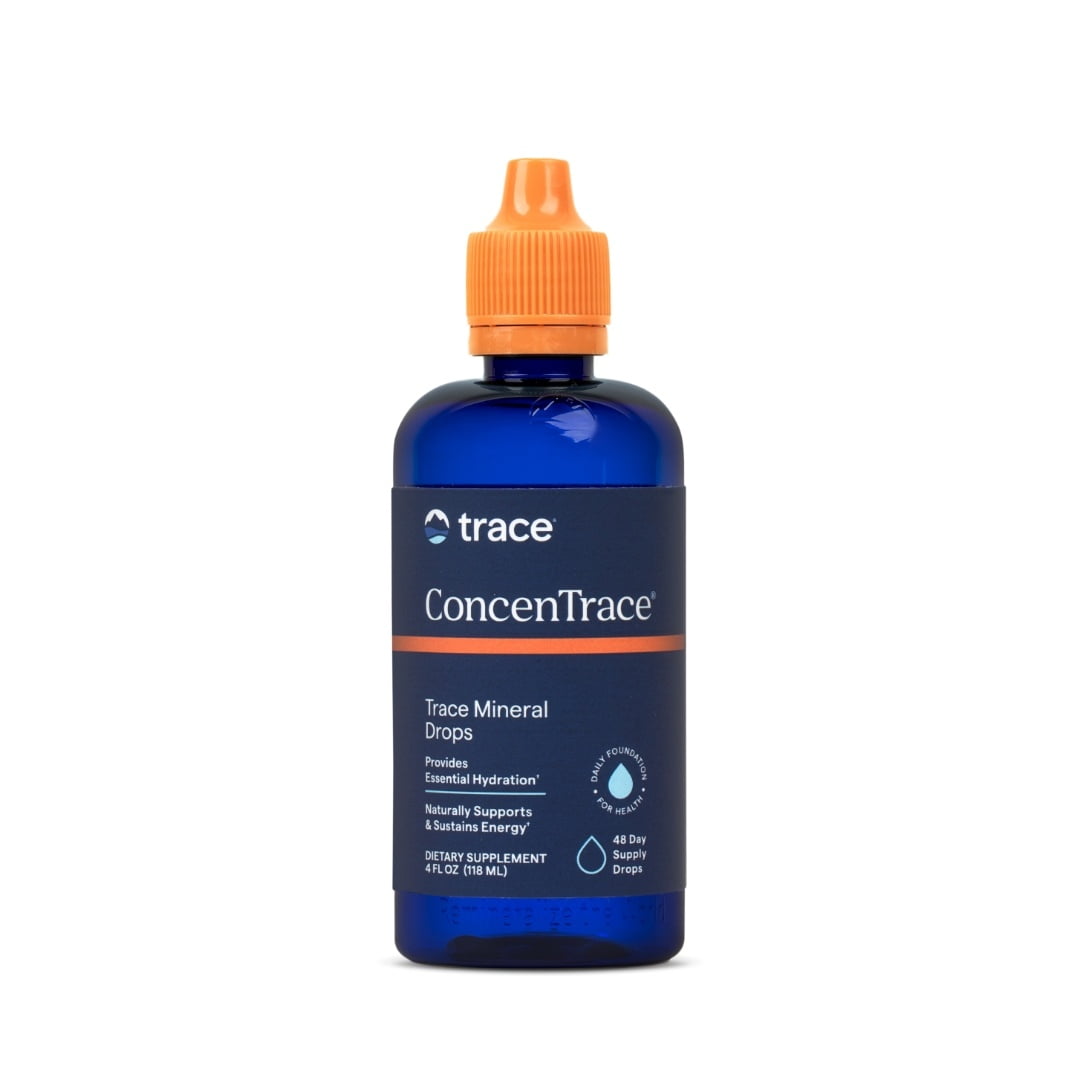 Trace Minerals ConcenTrace Trace Mineral Drops Supports Energy & Digestion - 48 Servings
