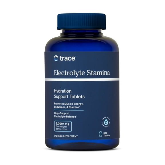 Trace Minerals Electrolyte Stamina - Daily Hydration Supplement for Electrolyte Balance - Energy Support - Full Spectrum Of Ionic Minerals - Vegan - Gluten-Free - 300 Count (50 Servings)