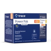 Trace Minerals Power Pak Multivitamin and Multimineral with 1200mg of Vitamin C 30 ct - Citrus Flavor