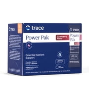 Trace Minerals Power Pak Multivitamin and Multimineral with 1200mg of Vitamin C 30 ct - Cranberry