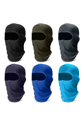 6 Pack Balaclava Full Head Ski Mask Face Mask Cooling Neck Gaiter Full Face Cover