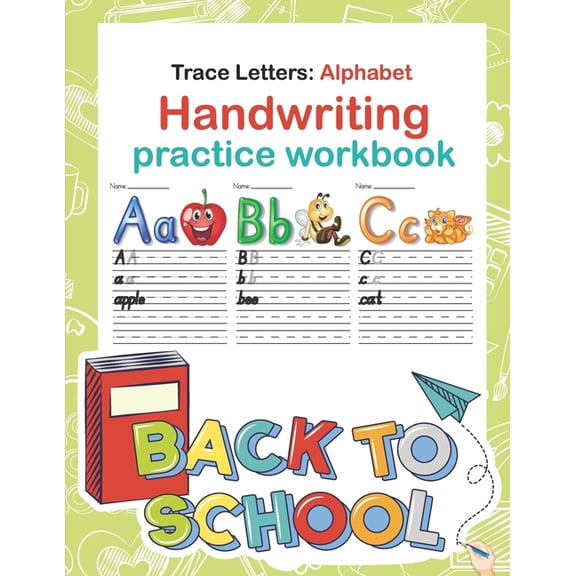 Trace Letters: Alphabet Handwriting Practice workbook: A Fun Practice letter tracing, pen control to trace and write ABC, (Paperback)