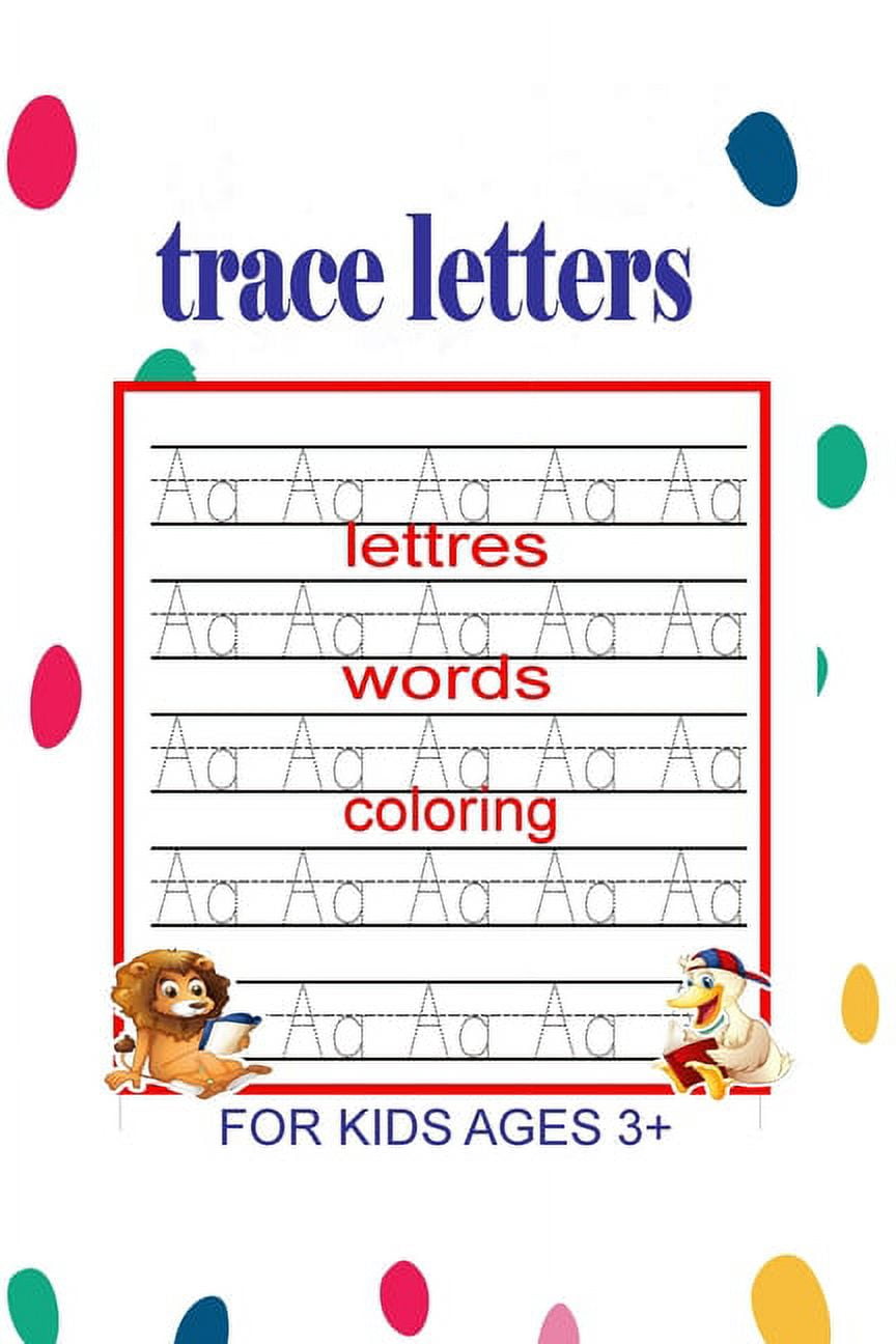 Trace Letters : Alphabet Handwriting Practice workbook for kids ...
