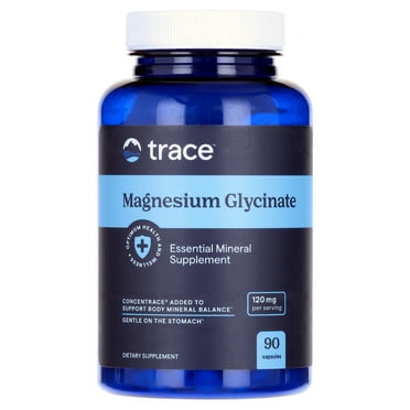 Trace Minerals Magnesium Glycinate Capsules 90 Capsule