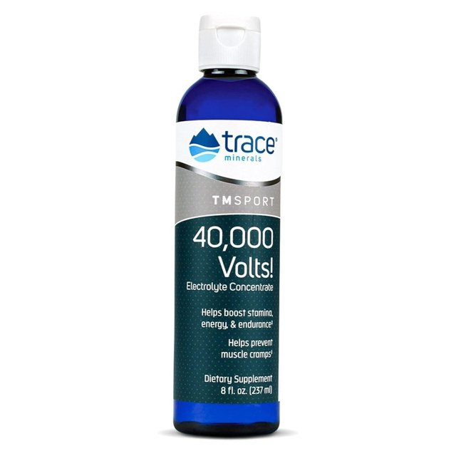 Trace Minerals 40,000 Volts Liquid Electrolyte Concentrate Drops