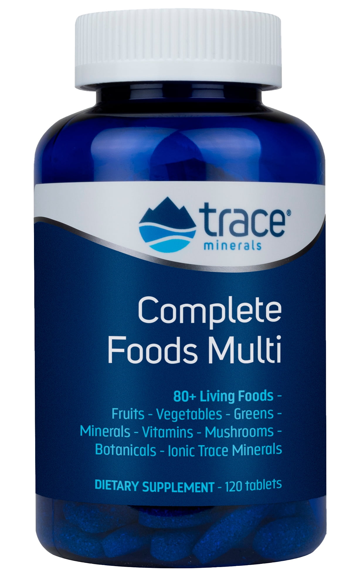Trace Minerals Complete Foods Multi MultiVitamin Supports Energy, Overall Health, Digestion